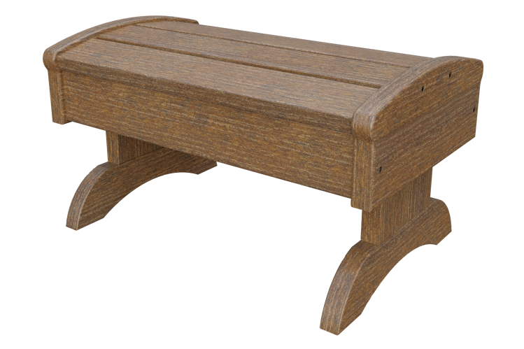 Patiova Recycled Plastic Adirondack Foot Stool - LEAD TIME TO SHIP 6 WEEKS OR LESS