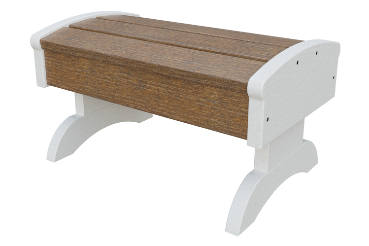 Patiova Recycled Plastic Adirondack Foot Stool - LEAD TIME TO SHIP 6 WEEKS OR LESS