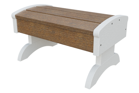 Patiova Recycled Plastic Adirondack Foot Stool - LEAD TIME TO SHIP 6 WEEKS OR LESS