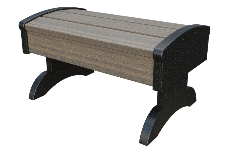 Patiova Recycled Plastic Adirondack Foot Stool - LEAD TIME TO SHIP 6 WEEKS OR LESS