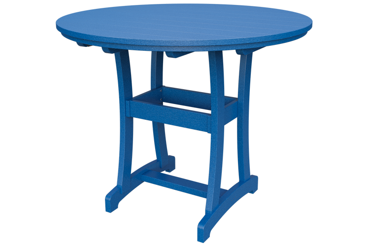 Patiova Recycled Plastic 54" Round Adirondack Bar Table (BAR HEIGHT) 40" HIGH - LEAD TIME TO SHIP 6 WEEKS OR LESS