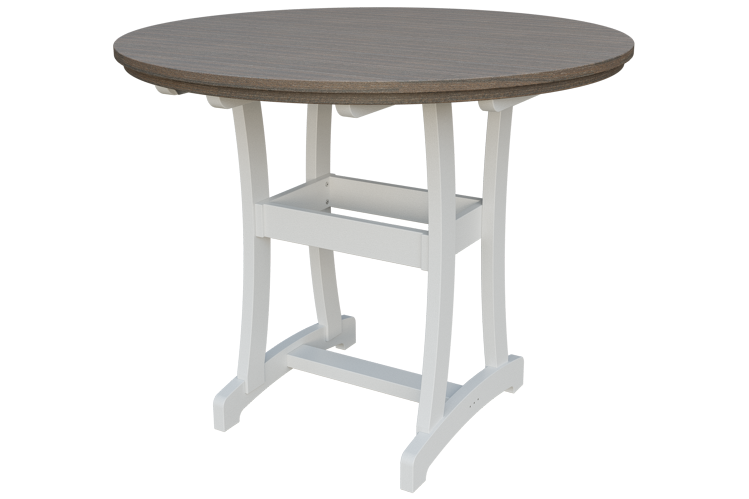 Patiova Recycled Plastic 54" Round Adirondack Bar Table (BAR HEIGHT) 40" HIGH - LEAD TIME TO SHIP 6 WEEKS OR LESS