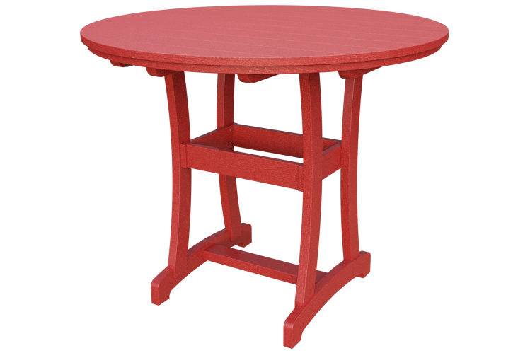 Patiova Recycled Plastic 54" Round Adirondack Bar Table (BAR HEIGHT) 40" HIGH - LEAD TIME TO SHIP 6 WEEKS OR LESS