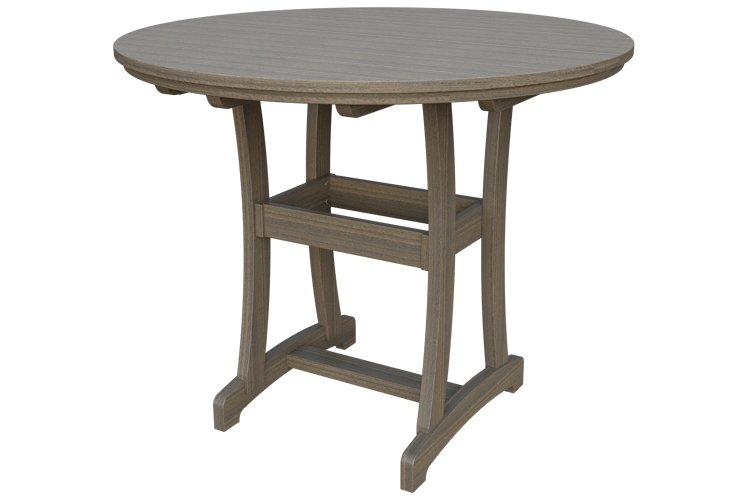 Patiova Recycled Plastic 54" Round Adirondack Bar Table (BAR HEIGHT) 40" HIGH - LEAD TIME TO SHIP 6 WEEKS OR LESS