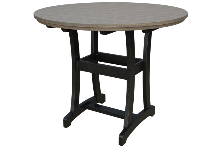 Patiova Recycled Plastic 54" Round Adirondack Bar Table (BAR HEIGHT) 40" HIGH - LEAD TIME TO SHIP 6 WEEKS OR LESS