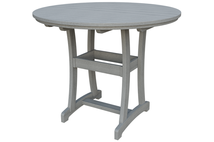 Patiova Recycled Plastic 54" Round Adirondack Bar Table (BAR HEIGHT) 40" HIGH - LEAD TIME TO SHIP 6 WEEKS OR LESS