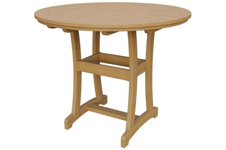 Patiova Recycled Plastic 54" Round Adirondack Bar Table (BAR HEIGHT) 40" HIGH - LEAD TIME TO SHIP 6 WEEKS OR LESS