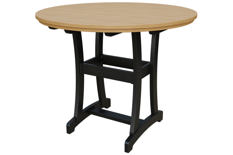 Patiova Recycled Plastic 54" Round Adirondack Bar Table (BAR HEIGHT) 40" HIGH - LEAD TIME TO SHIP 6 WEEKS OR LESS