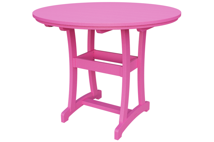 Patiova Recycled Plastic 54" Round Adirondack Bar Table (BAR HEIGHT) 40" HIGH - LEAD TIME TO SHIP 6 WEEKS OR LESS