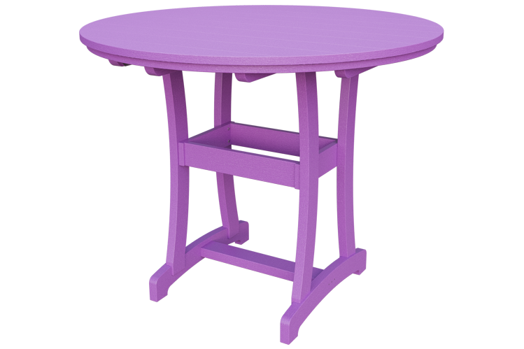 Patiova Recycled Plastic 54" Round Adirondack Bar Table (BAR HEIGHT) 40" HIGH - LEAD TIME TO SHIP 6 WEEKS OR LESS