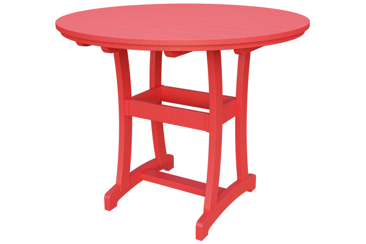 Patiova Recycled Plastic 54" Round Adirondack Bar Table (BAR HEIGHT) 40" HIGH - LEAD TIME TO SHIP 6 WEEKS OR LESS