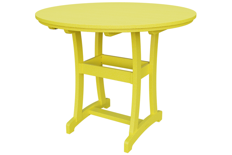 Patiova Recycled Plastic 54" Round Adirondack Bar Table (BAR HEIGHT) 40" HIGH - LEAD TIME TO SHIP 6 WEEKS OR LESS