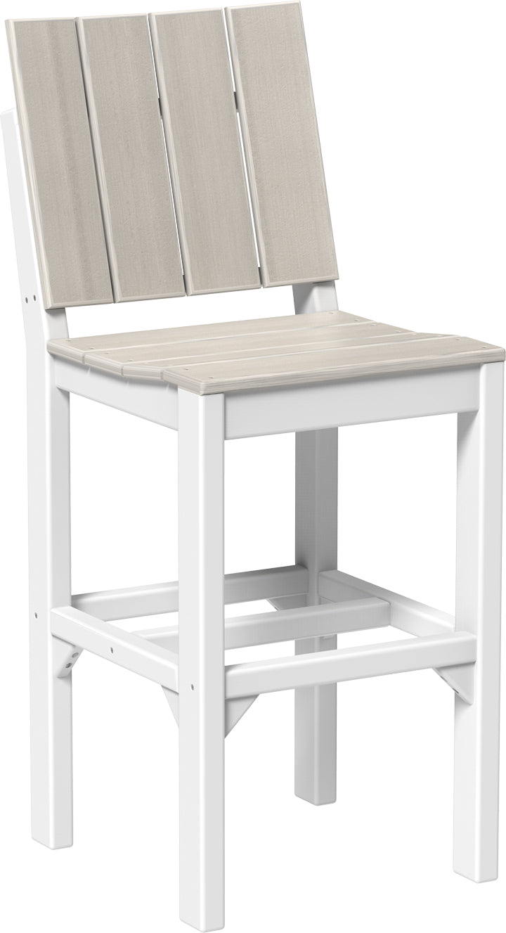 LuxCraft Recycled Plastic Urban Side Chair (BAR HEIGHT) - LEAD TIME TO SHIP 3 TO 4 WEEKS