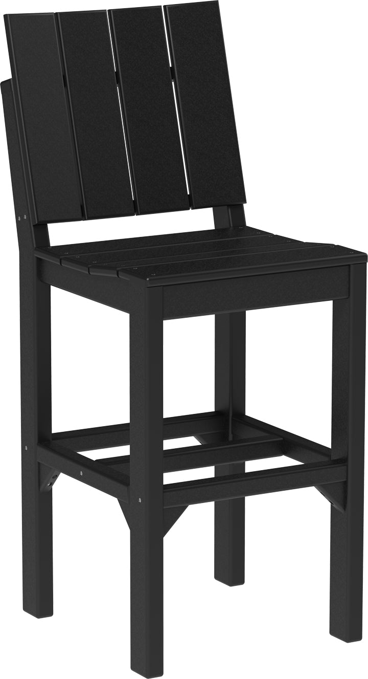 LuxCraft Recycled Plastic Urban Side Chair (BAR HEIGHT) - LEAD TIME TO SHIP 3 TO 4 WEEKS