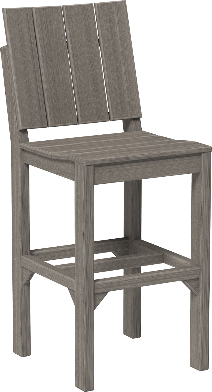 LuxCraft Recycled Plastic Urban Side Chair (BAR HEIGHT) - LEAD TIME TO SHIP 3 TO 4 WEEKS