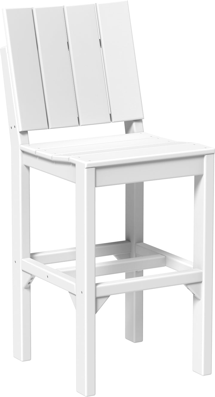 LuxCraft Recycled Plastic Urban Side Chair (BAR HEIGHT) - LEAD TIME TO SHIP 3 TO 4 WEEKS