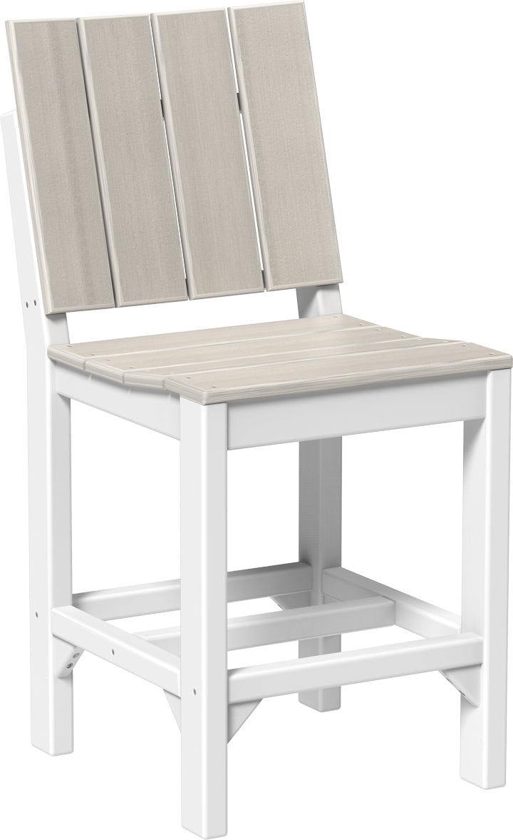 LuxCraft Recycled Plastic Urban Side Chair (COUNTER HEIGHT) - LEAD TIME TO SHIP 3 TO 4 WEEKS