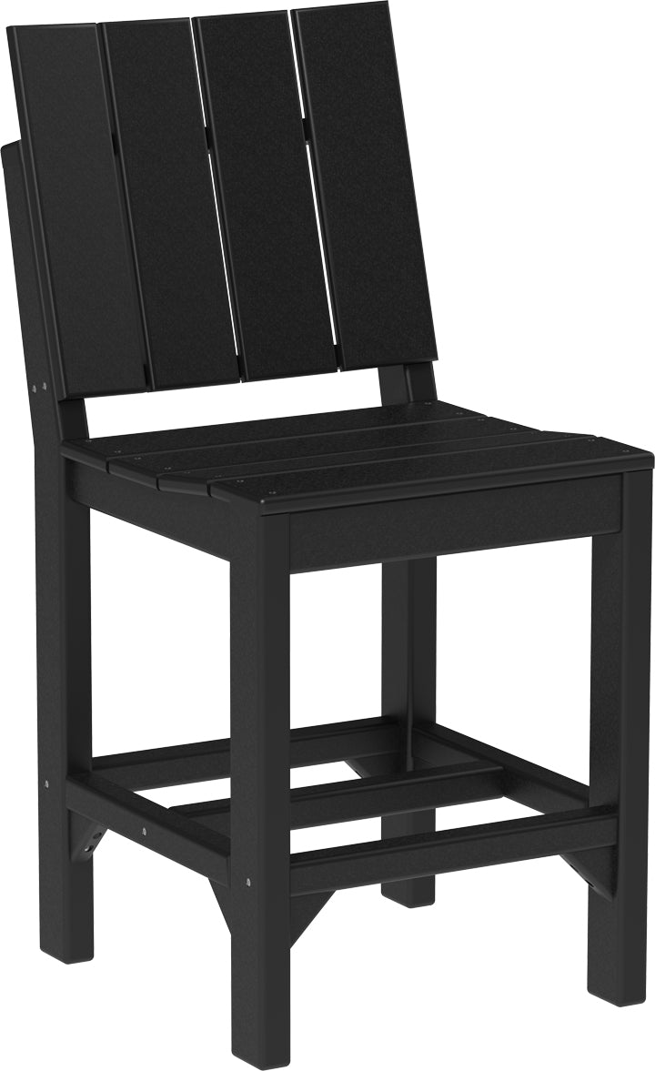 LuxCraft Recycled Plastic Urban Side Chair (COUNTER HEIGHT) - LEAD TIME TO SHIP 3 TO 4 WEEKS