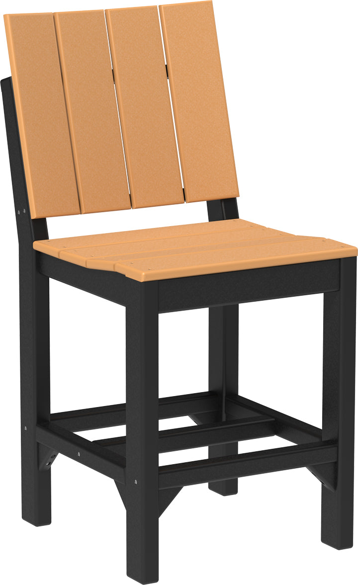 LuxCraft Recycled Plastic Urban Side Chair (COUNTER HEIGHT) - LEAD TIME TO SHIP 3 TO 4 WEEKS