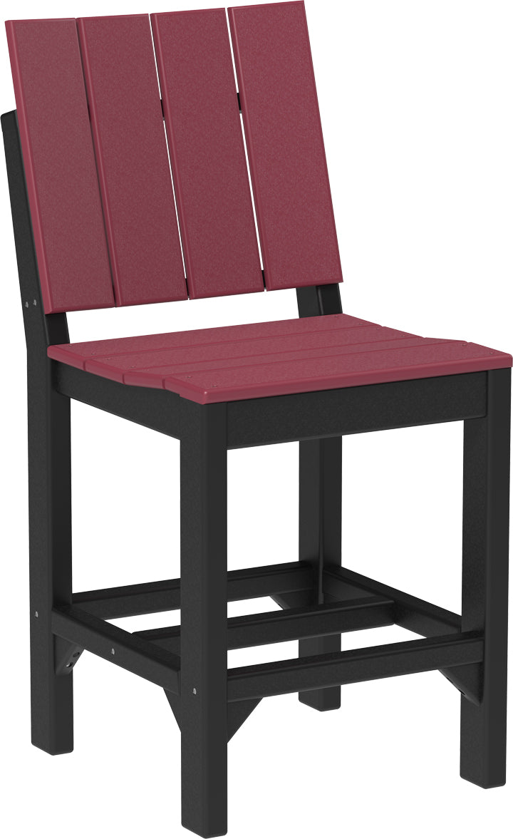 LuxCraft Recycled Plastic Urban Side Chair (COUNTER HEIGHT) - LEAD TIME TO SHIP 3 TO 4 WEEKS