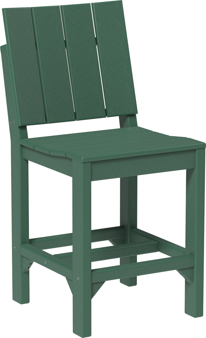 LuxCraft Recycled Plastic Urban Side Chair (COUNTER HEIGHT) - LEAD TIME TO SHIP 3 TO 4 WEEKS