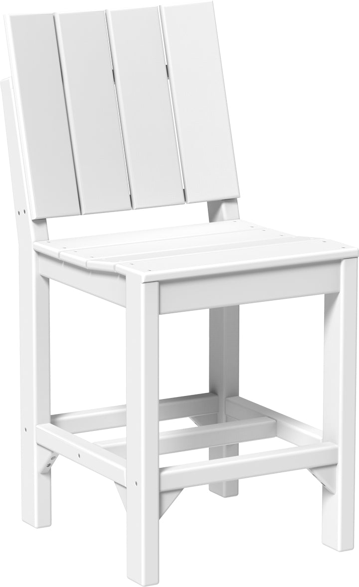 LuxCraft Recycled Plastic Urban Side Chair (COUNTER HEIGHT) - LEAD TIME TO SHIP 3 TO 4 WEEKS