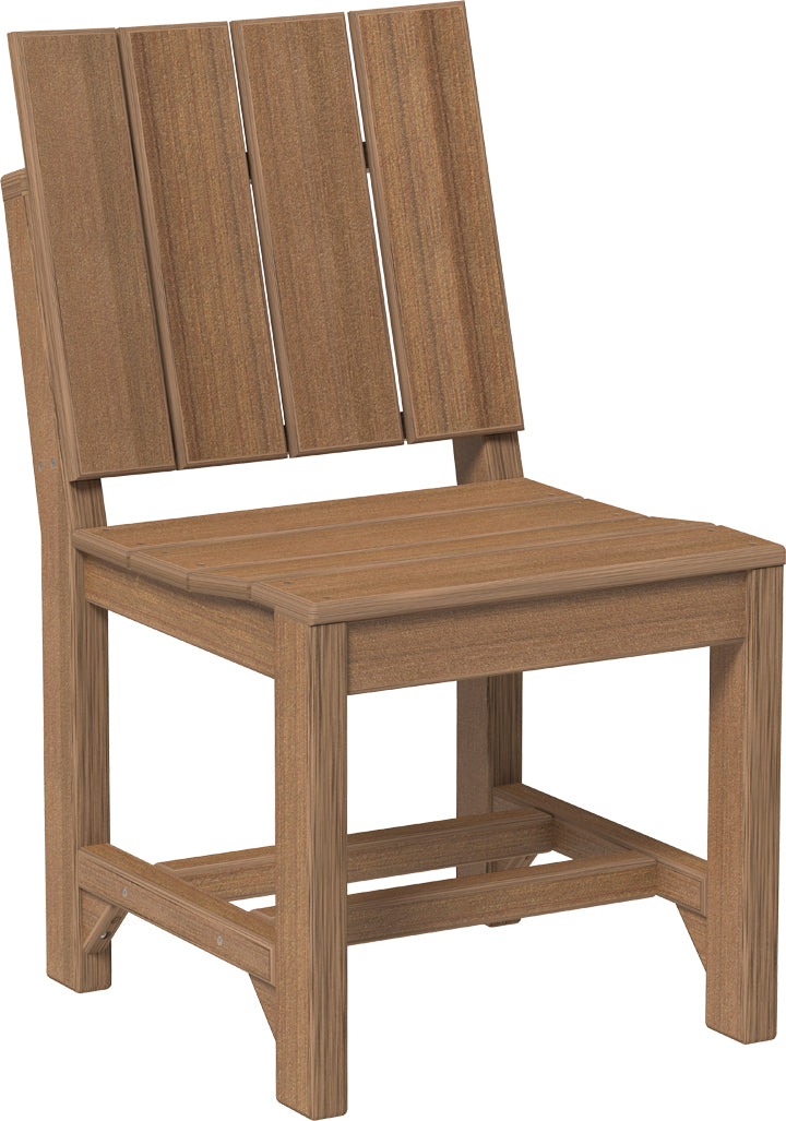 LuxCraft Recycled Plastic Urban Side Chair (DINING HEIGHT) - LEAD TIME TO SHIP 3 TO 4 WEEKS