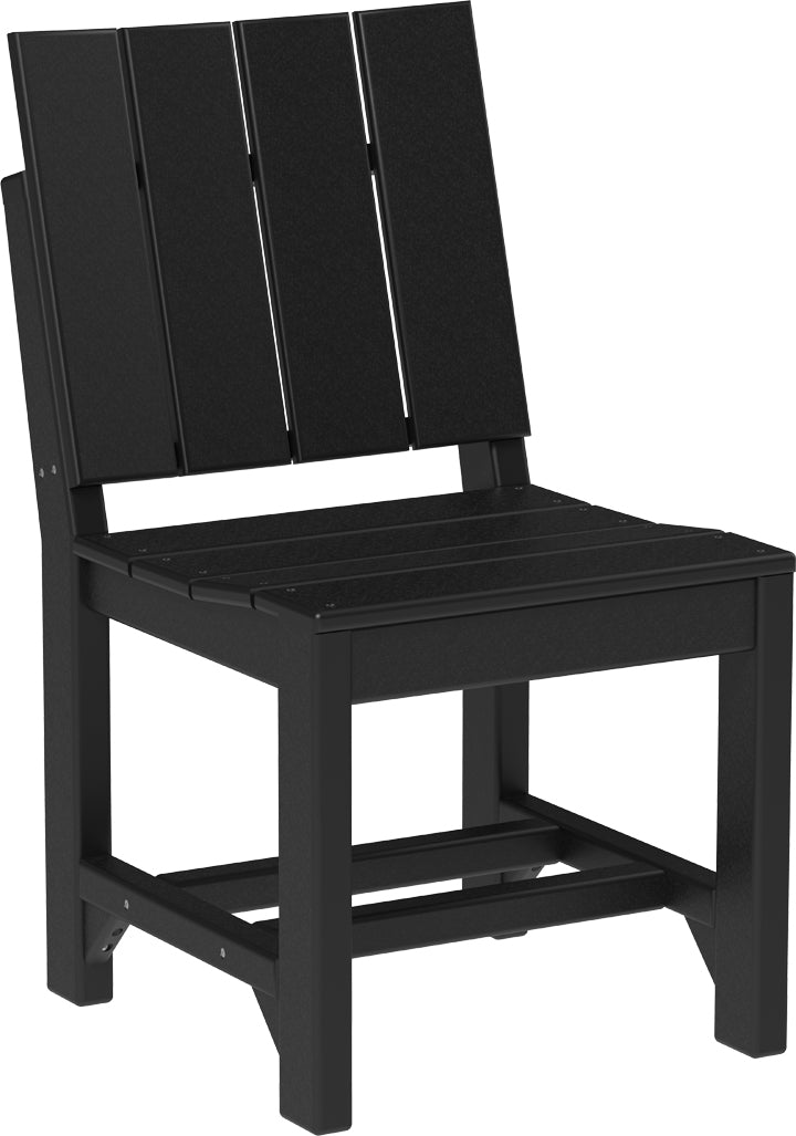 LuxCraft Recycled Plastic Urban Side Chair (DINING HEIGHT) - LEAD TIME TO SHIP 3 TO 4 WEEKS