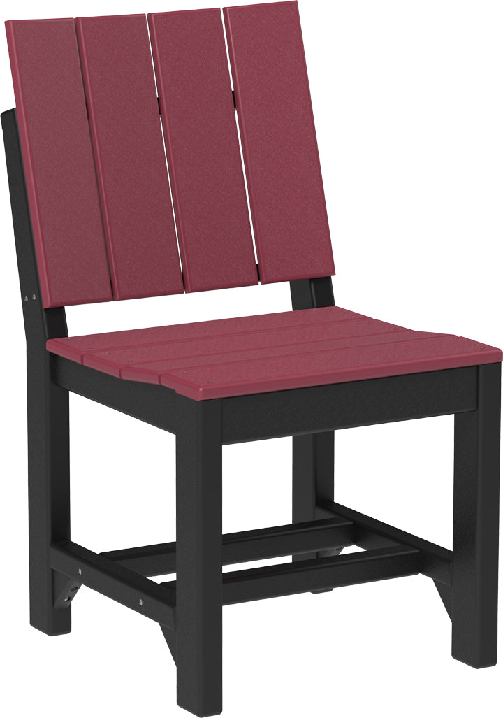 LuxCraft Recycled Plastic Urban Side Chair (DINING HEIGHT) - LEAD TIME TO SHIP 3 TO 4 WEEKS