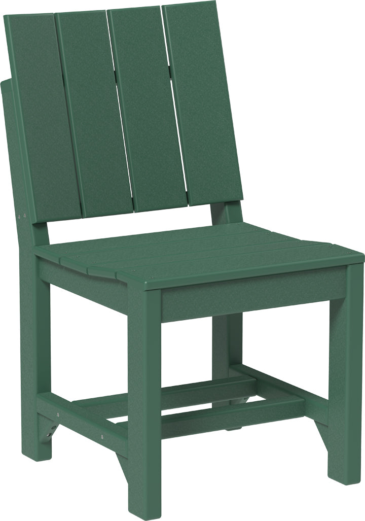 LuxCraft Recycled Plastic Urban Side Chair (DINING HEIGHT) - LEAD TIME TO SHIP 3 TO 4 WEEKS