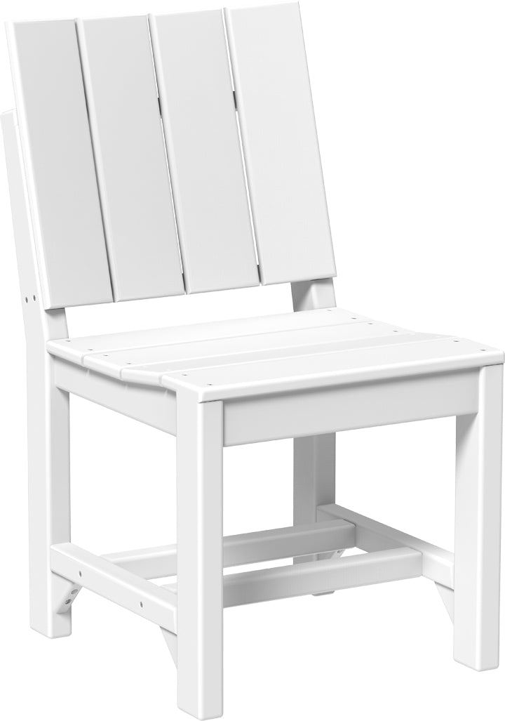 LuxCraft Recycled Plastic Urban Side Chair (DINING HEIGHT) - LEAD TIME TO SHIP 3 TO 4 WEEKS