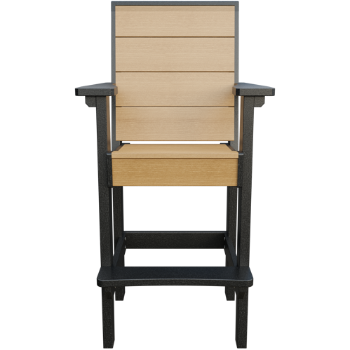 Patiova Recycled Plastic Urban Harbour Bar Chair - LEAD TIME TO SHIP 6 WEEKS OR LESS