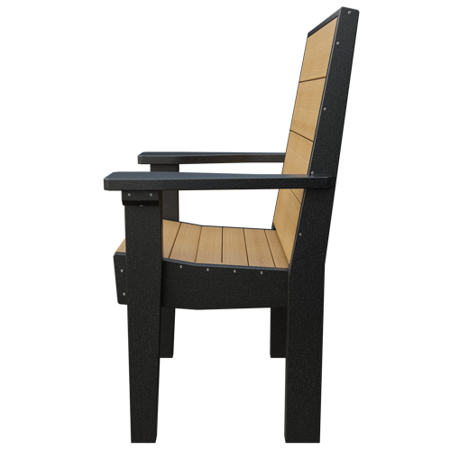 Patiova Recycled Plastic Urban Harbour Dining Arm Chair - LEAD TIME TO SHIP 6 WEEKS OR LESS