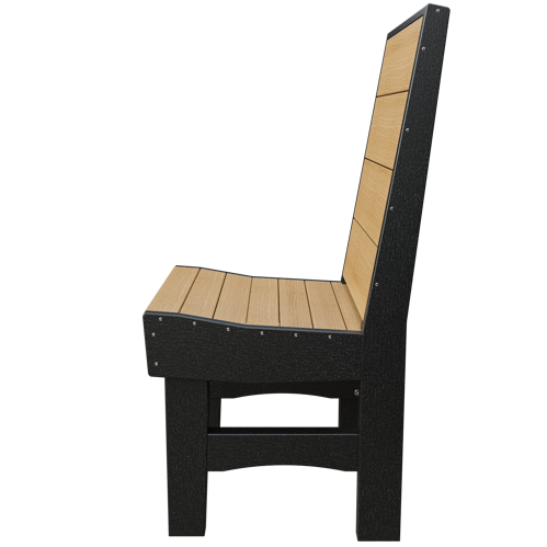 Patiova Recycled Plastic Urban Harbour Dining Side Chair - LEAD TIME TO SHIP 6 WEEKS OR LESS