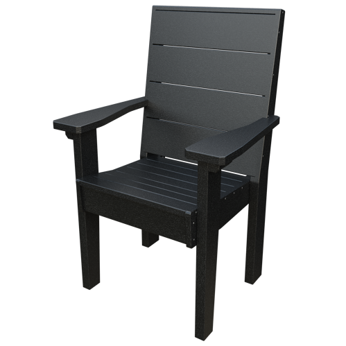 Patiova Recycled Plastic Urban Harbour Dining Arm Chair - LEAD TIME TO SHIP 6 WEEKS OR LESS