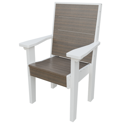 Patiova Recycled Plastic Urban Harbour Dining Arm Chair - LEAD TIME TO SHIP 6 WEEKS OR LESS