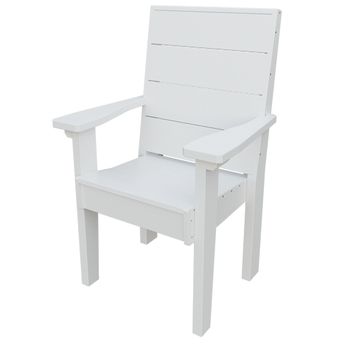 Patiova Recycled Plastic Urban Harbour Dining Arm Chair - LEAD TIME TO SHIP 6 WEEKS OR LESS