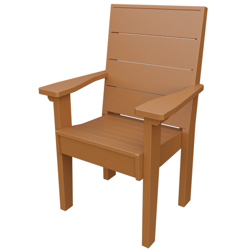 Patiova Recycled Plastic Urban Harbour Dining Arm Chair - LEAD TIME TO SHIP 6 WEEKS OR LESS