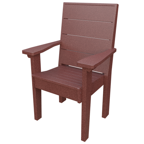 Patiova Recycled Plastic Urban Harbour Dining Arm Chair - LEAD TIME TO SHIP 6 WEEKS OR LESS