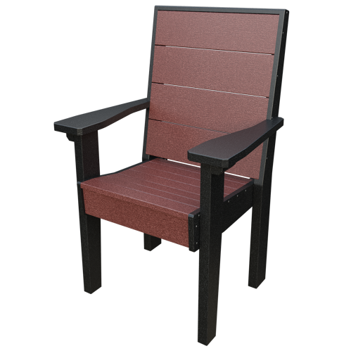 Patiova Recycled Plastic Urban Harbour Dining Arm Chair - LEAD TIME TO SHIP 6 WEEKS OR LESS