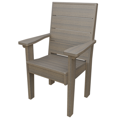 Patiova Recycled Plastic Urban Harbour Dining Arm Chair - LEAD TIME TO SHIP 6 WEEKS OR LESS