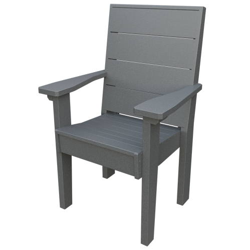 Patiova Recycled Plastic Urban Harbour Dining Arm Chair - LEAD TIME TO SHIP 6 WEEKS OR LESS