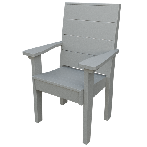 Patiova Recycled Plastic Urban Harbour Dining Arm Chair - LEAD TIME TO SHIP 6 WEEKS OR LESS