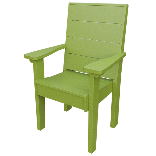 Patiova Recycled Plastic Urban Harbour Dining Arm Chair - LEAD TIME TO SHIP 6 WEEKS OR LESS