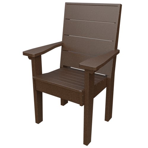 Patiova Recycled Plastic Urban Harbour Dining Arm Chair - LEAD TIME TO SHIP 6 WEEKS OR LESS