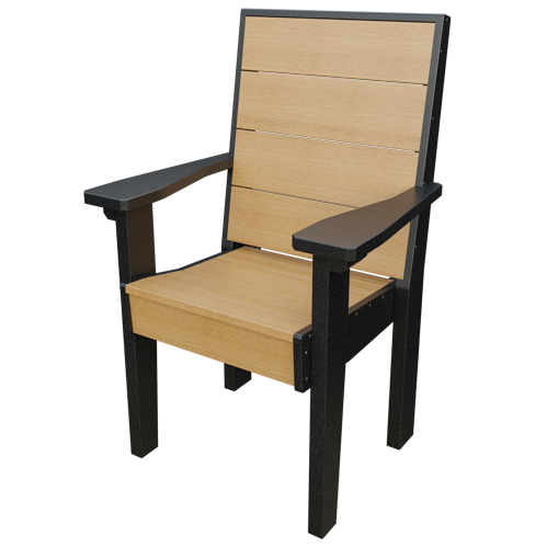 Patiova Recycled Plastic Urban Harbour Dining Arm Chair - LEAD TIME TO SHIP 4 WEEKS