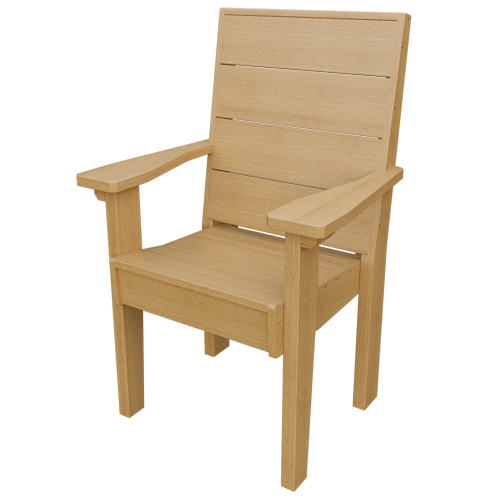 Patiova Recycled Plastic Urban Harbour Dining Arm Chair - LEAD TIME TO SHIP 6 WEEKS OR LESS