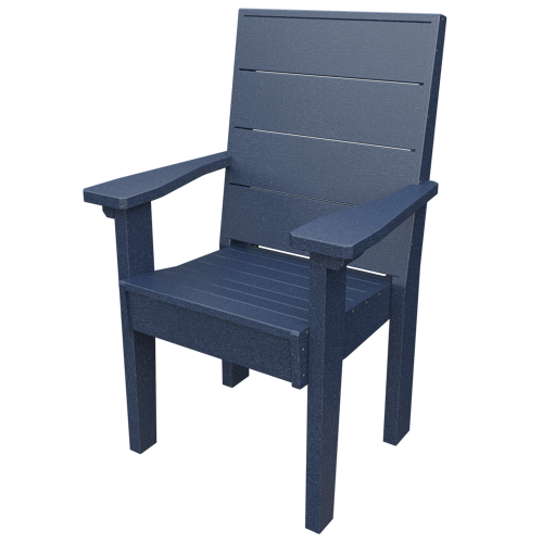 Patiova Recycled Plastic Urban Harbour Dining Arm Chair - LEAD TIME TO SHIP 6 WEEKS OR LESS