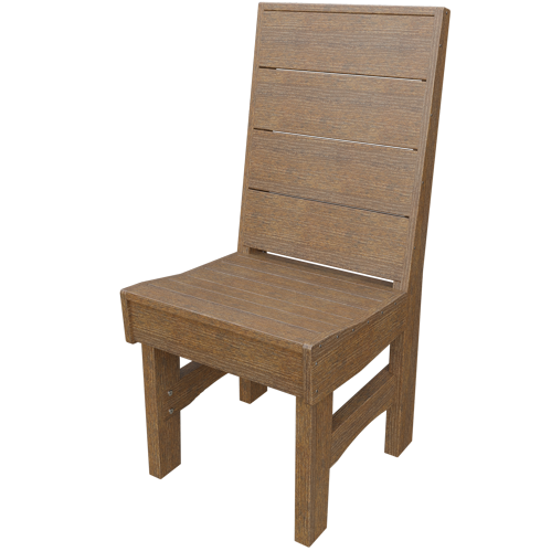 Patiova Recycled Plastic Urban Harbour Dining Side Chair - LEAD TIME TO SHIP 6 WEEKS OR LESS