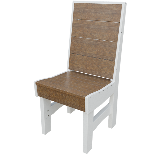 Patiova Recycled Plastic Urban Harbour Dining Side Chair - LEAD TIME TO SHIP 6 WEEKS OR LESS